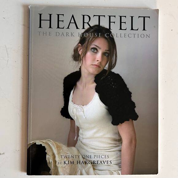 Vintage Designs & Hearfelt Kim Hargreaves Knitting Books Cottagecore Whimsigoth - Picture 8 of 13